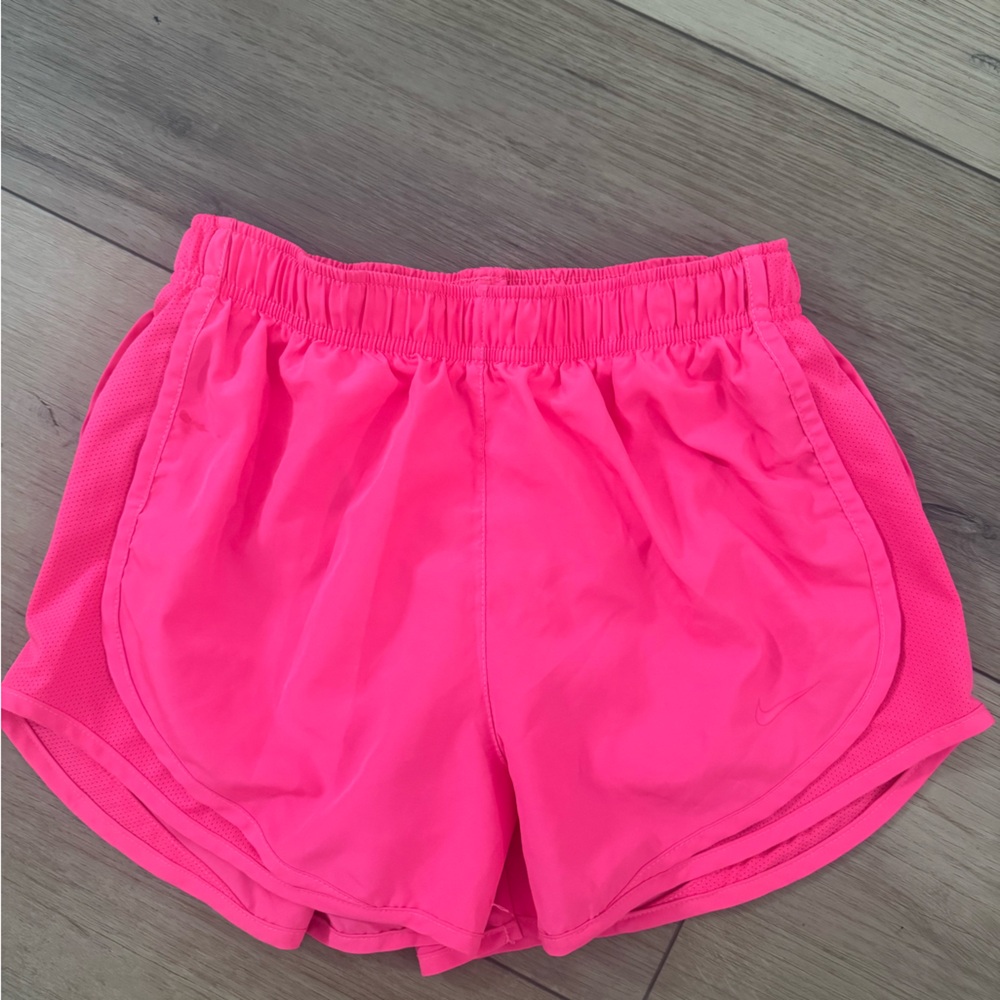 Nike Women's Bright Pink Athletic Shorts